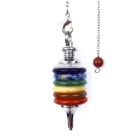 Pendel 7 chakra rond