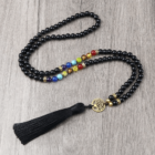Mala onyx 7 chakra