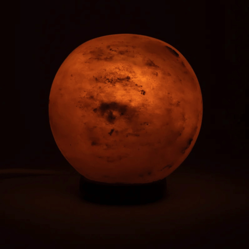 Bol zoutlamp