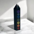 Obsidiaan Chakra Obelisk