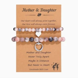 Moeder Dochter Hart Armbandjes
